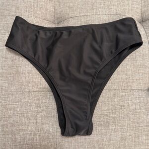NWOT Black Bikini Bottoms Size S